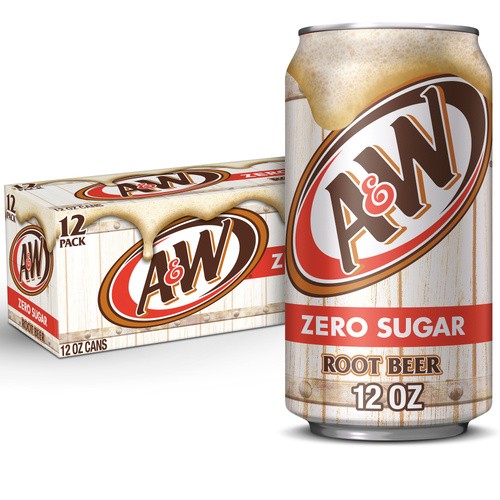 A&W ZERO SUGAR ROOT BEER 12PK 12OZ C 12 PACK