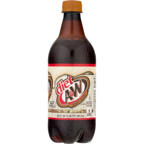 A&W Zero Sugar 20 FLOZ