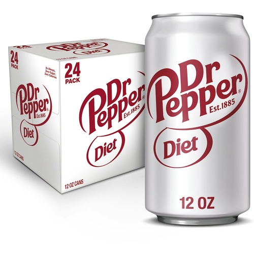 DR. PEPPER DIET 24 PACK CANS             1 COUNT