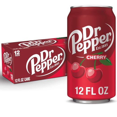 DR PEPPER CHERRY 12 12OZ CANS 12 PACK