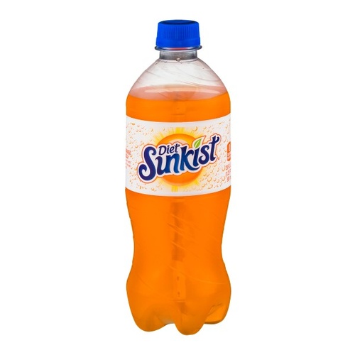 DIET SUNKIST ORANGE  20 OZ