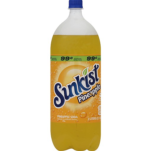 Sunkist Pineapple 2 Ltr