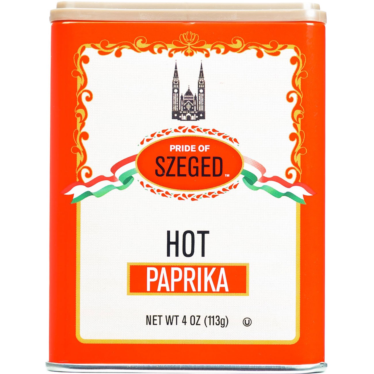 PRIDE OF SZEGED HUNGARIAN HOT PAPRIK 0.25 Lbs