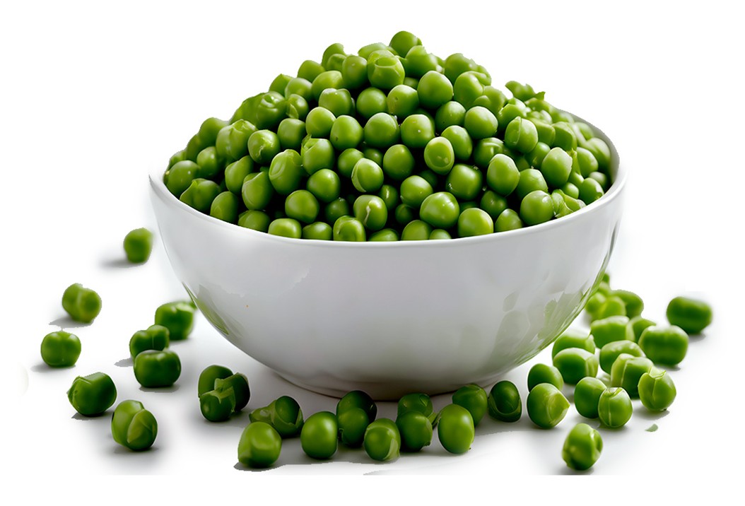 FRESH PEELED GREEN PEAS 1/2 LBS