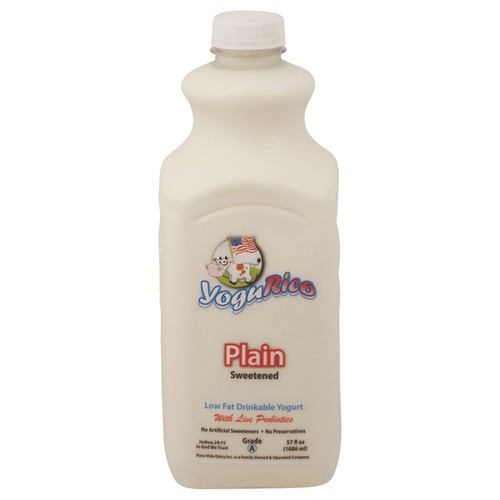 YOGU COOL PLAIN SWEETENED SMOOTHIE 64 OZ