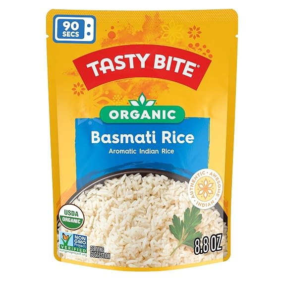 TASTY RICE BASMATI ORGANIC 8 OZ