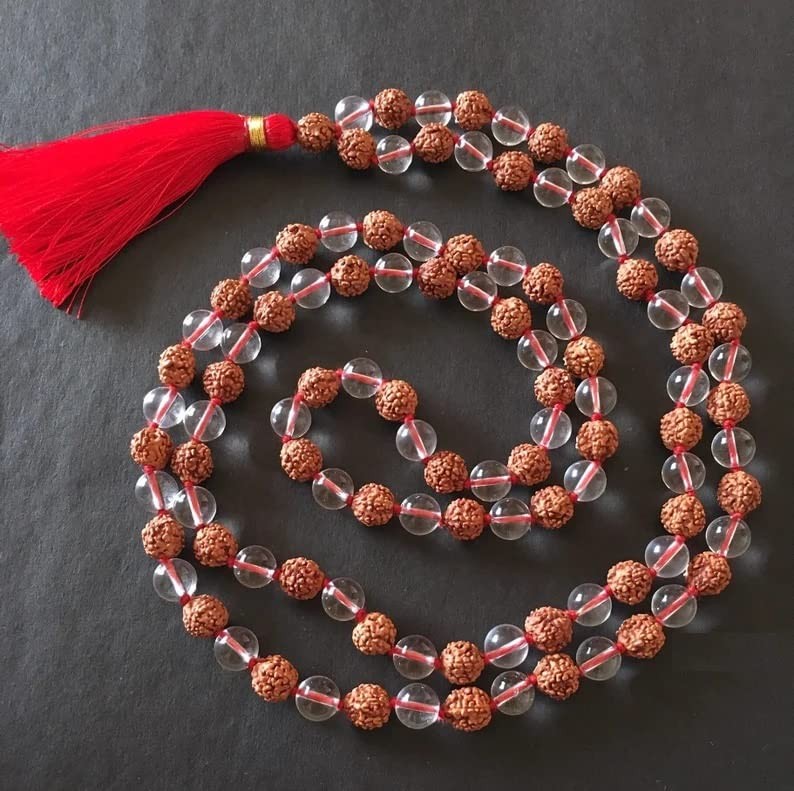 Rudrakshaya Mala 108 Beads 1 EACH