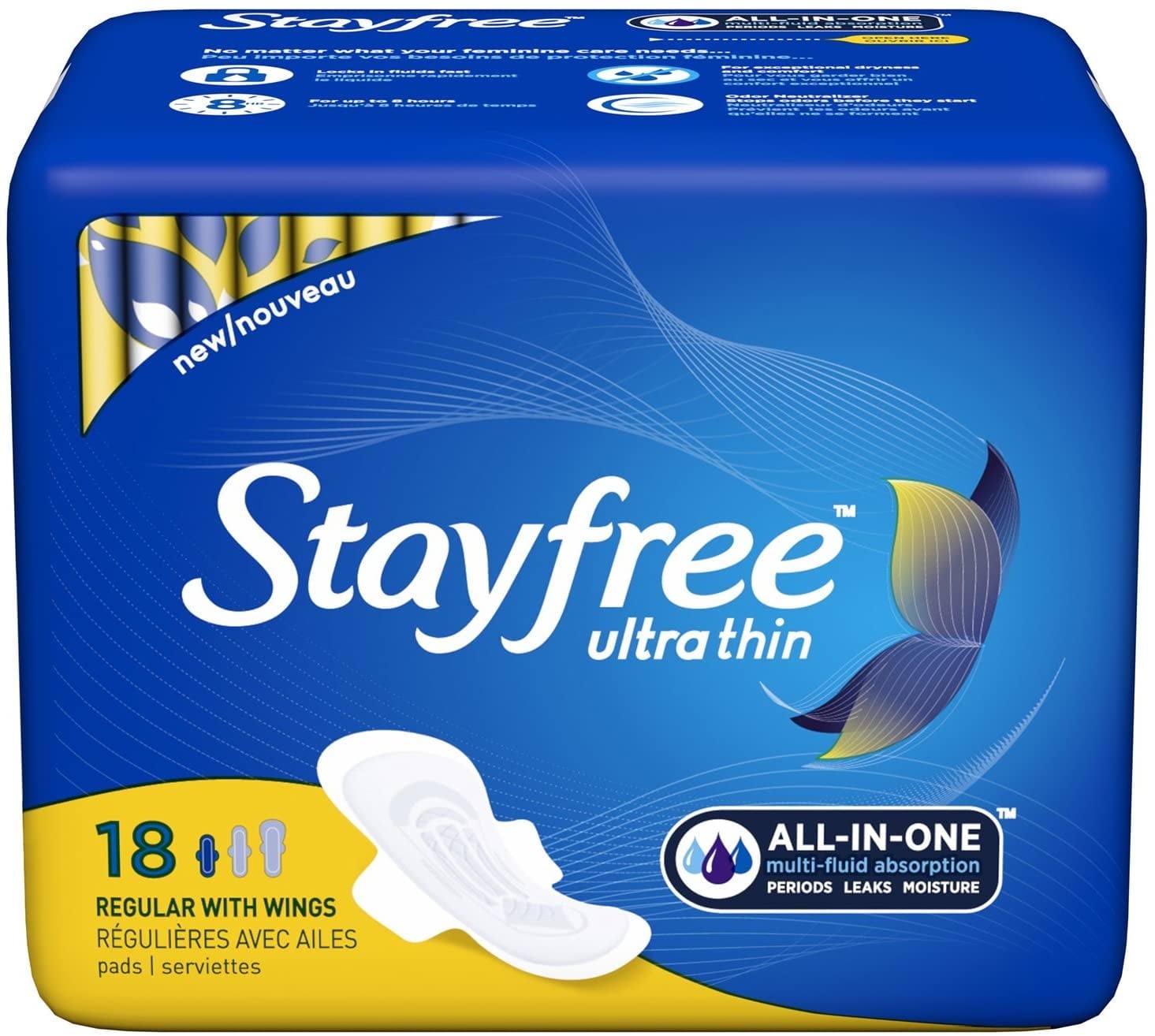 Stayfree Regular Ultrathin Regular 18 PCS