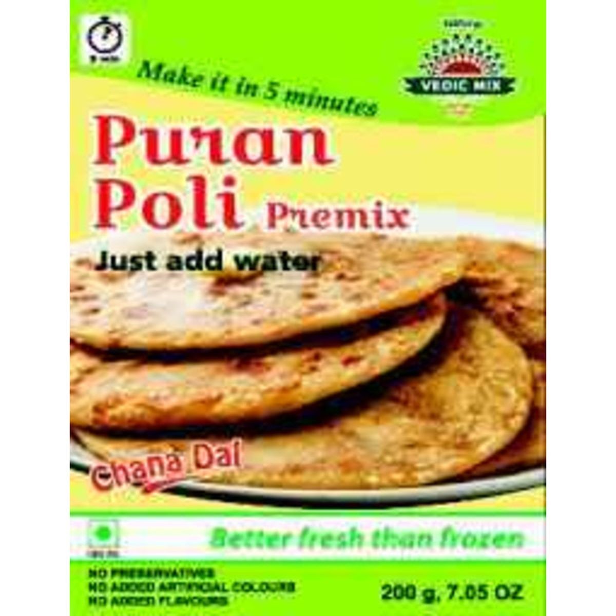 Vedic Mix Puran Poli Mix Chana Dal  7 Oz