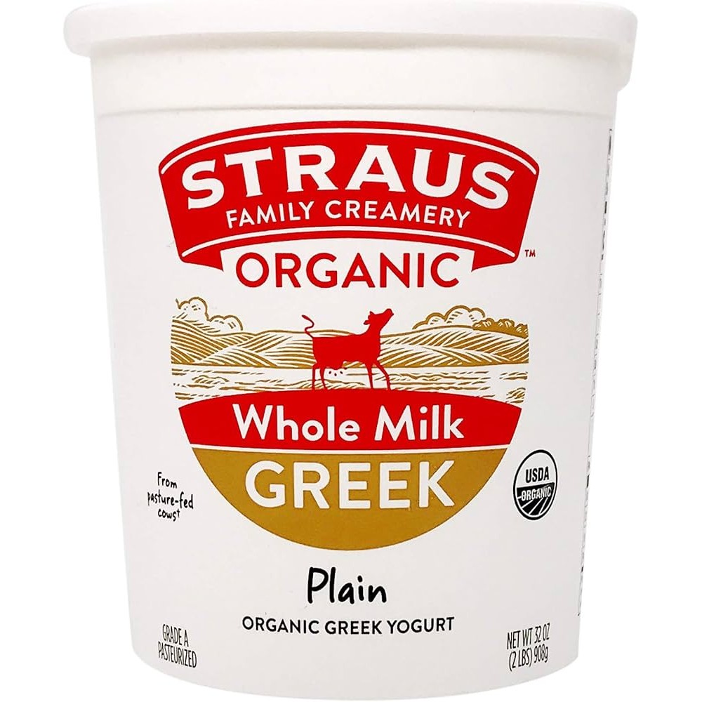 STRAUS GREEK YOGURT ORGANIC 32 OZ