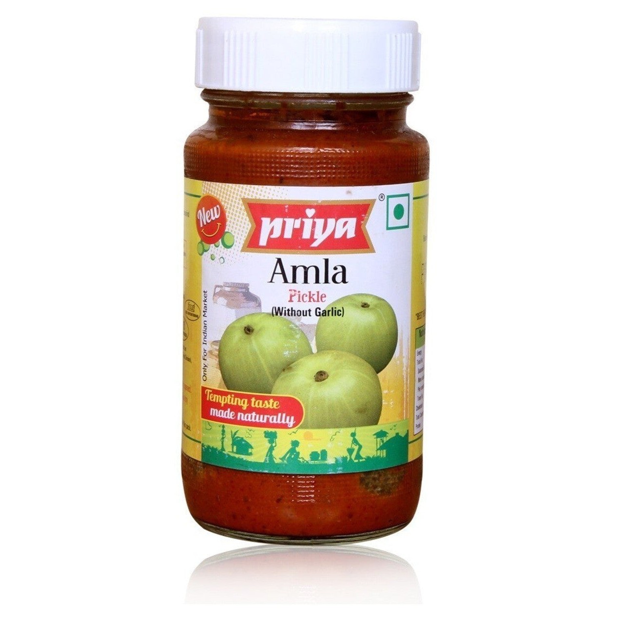 PRIYA AMLA PICKEL WITHOUT GARLIC 300 GM