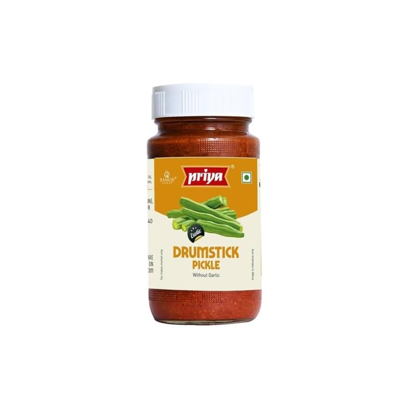 Priya Drumstick Pickle No Garlic 300 GM