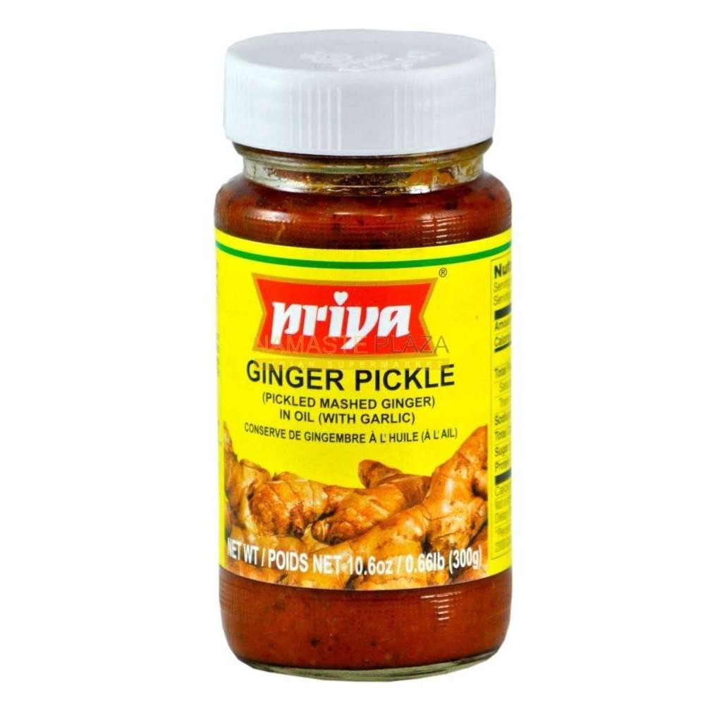 PRIYA GINGER PICKLE WITH GARLIC 300 GM