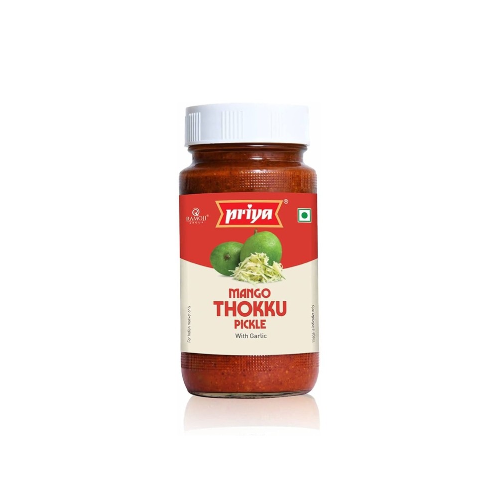 Priya Mango Pickle With Garlic 300 GM