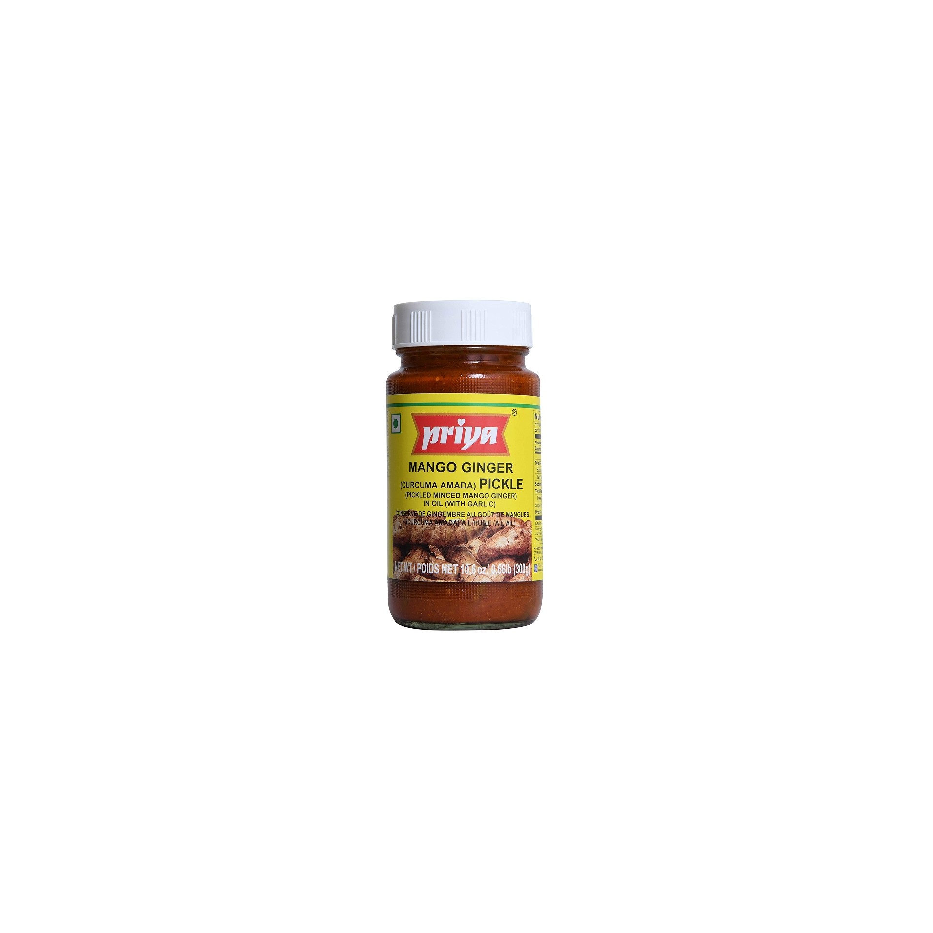 MANGO GINGER PICKLE PRIYA 10.6 OZ