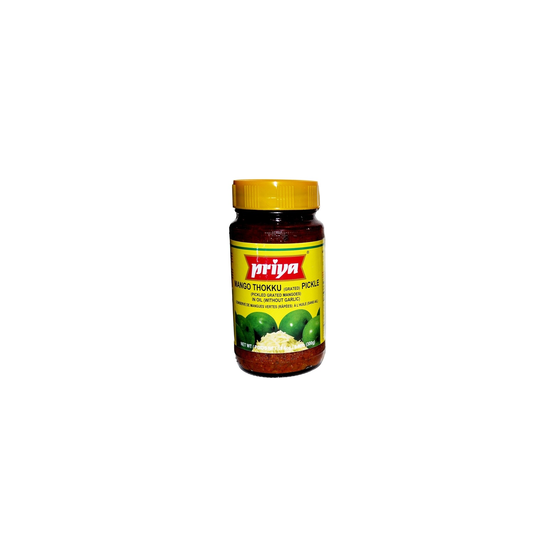 PRIYA MANGO THOKKU PICKLE WO GARLIC 300 GM