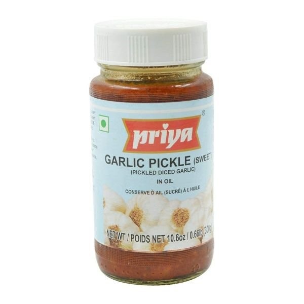 PRIYA GARLIC PICKLE SWEET (DICED GARLIC) 300 GM