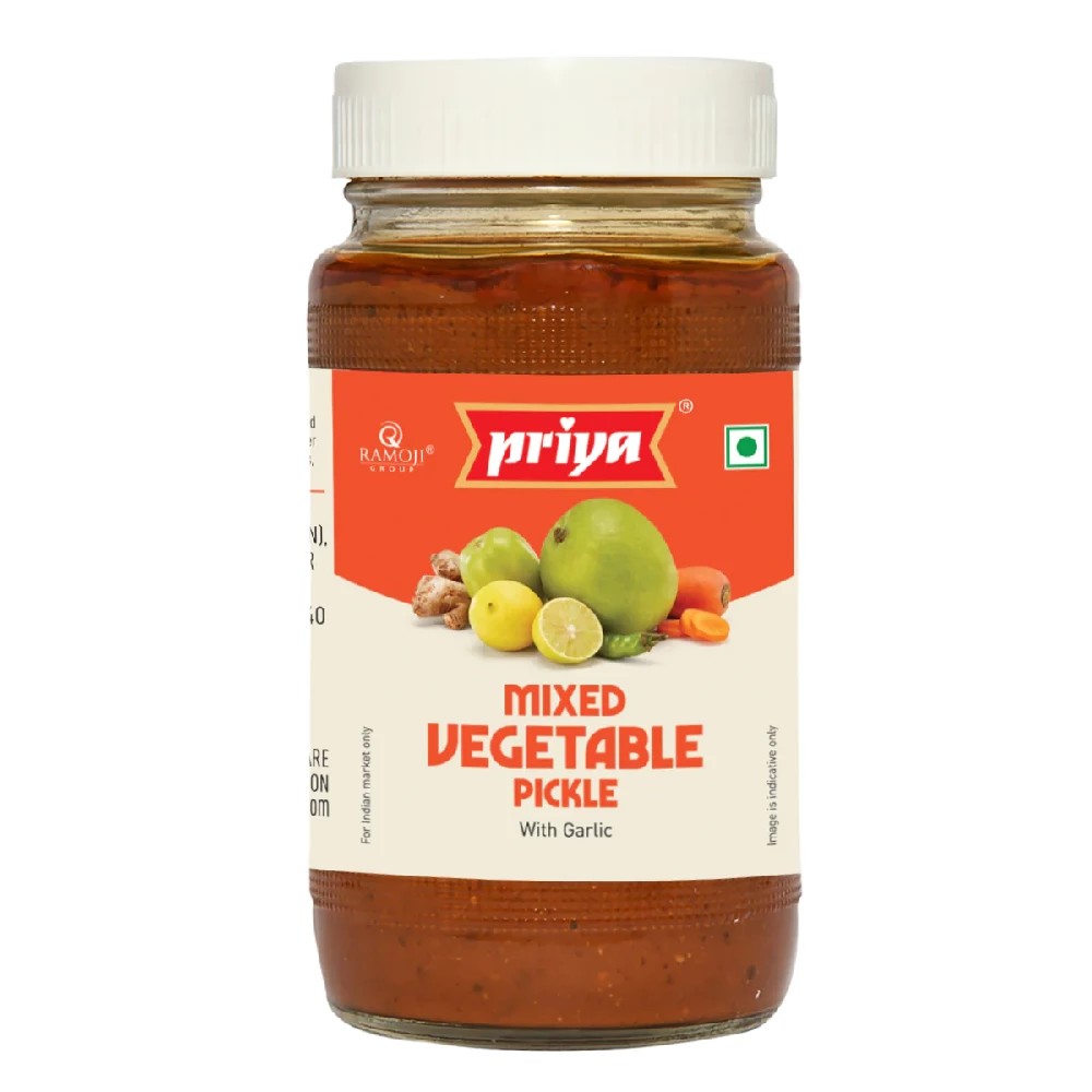 PRIYA MIXED VEG PICKLE 500 GM