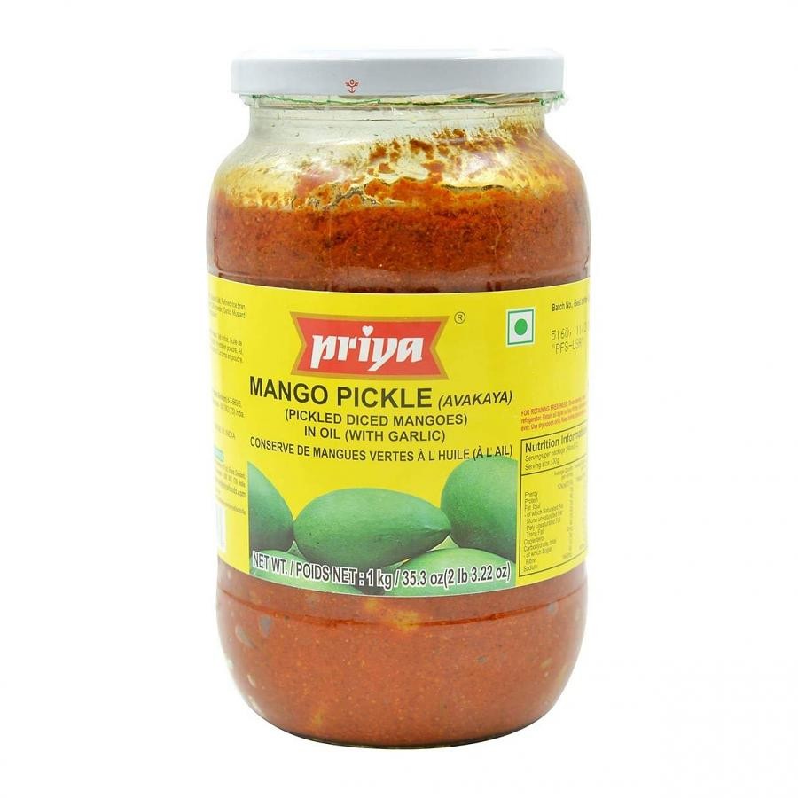 PRIYA MANGO PICKLE WITH GARLIC 1 KG