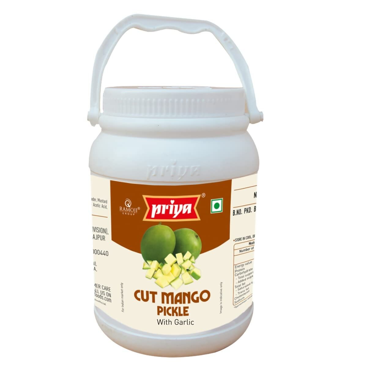 PRIYA MANGO PICKLE WITH GARLIC 1 KG
