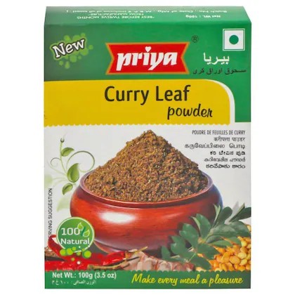 PRIYA CURRY LEAF POWDER 100 GM