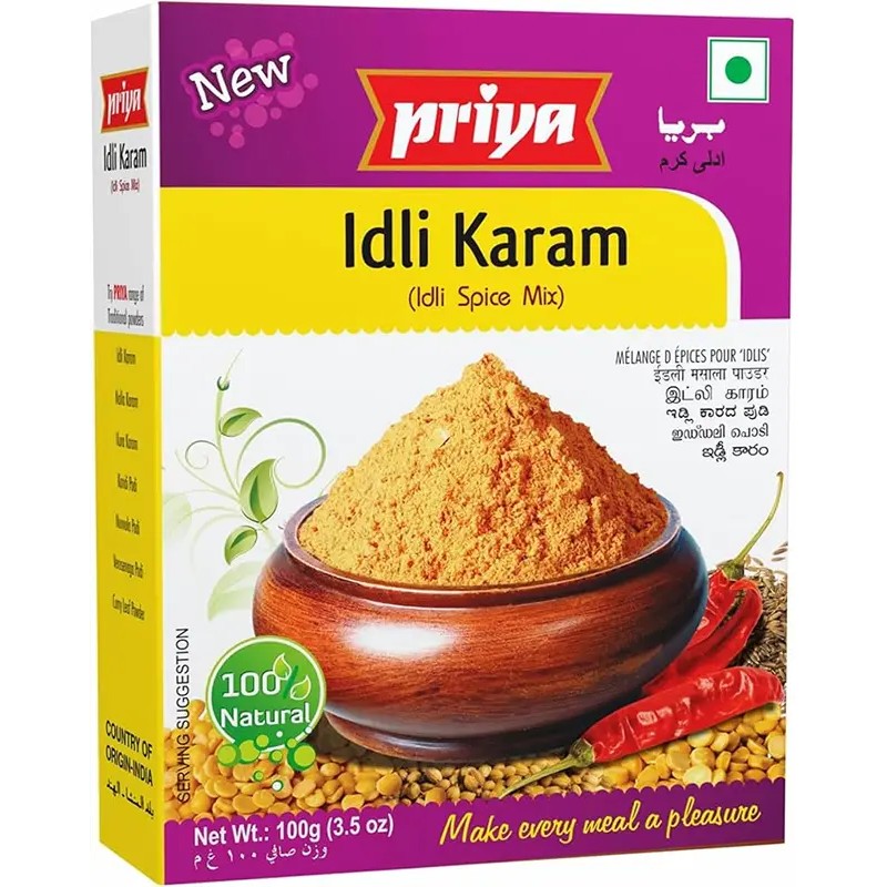Priya Priya Idli Karam (idli Spice Mix) 3.5 OZ