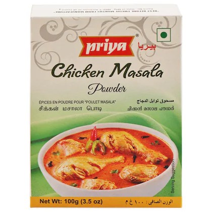 PRIYA CHICKEN MASALA 100 GM