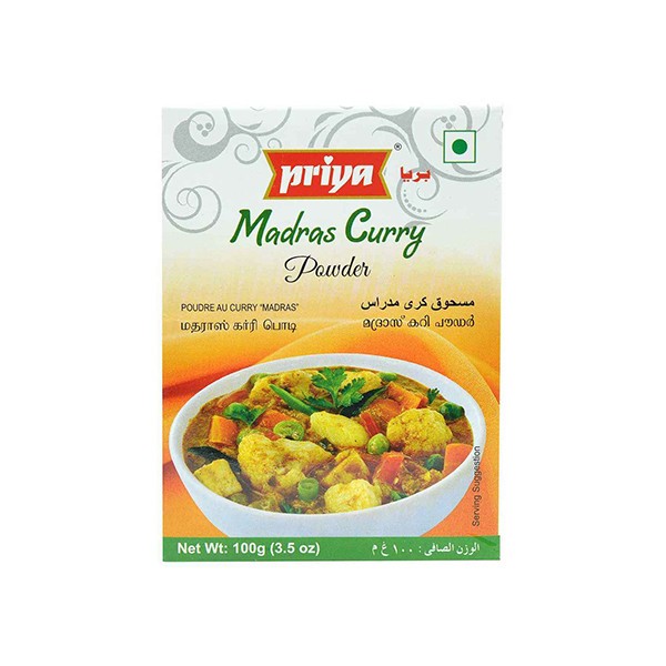 PRIYA MADRAS CURRY POWDER 100 GM