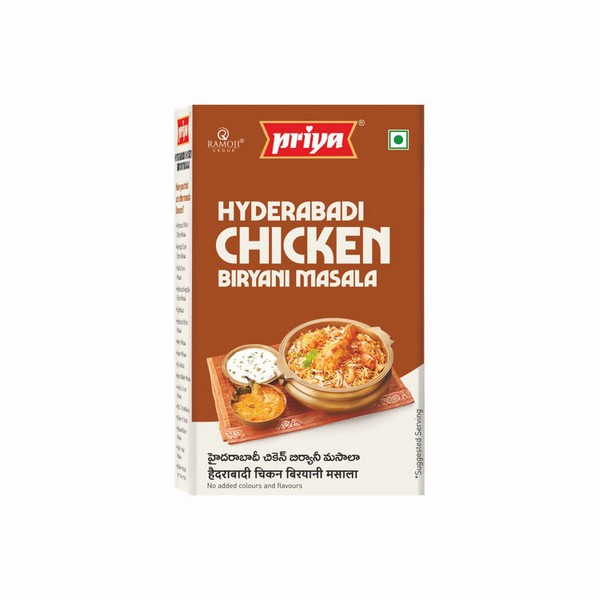 PRIYA HYDERABADI CHICKEN BIRYANI MASALA 100 GM