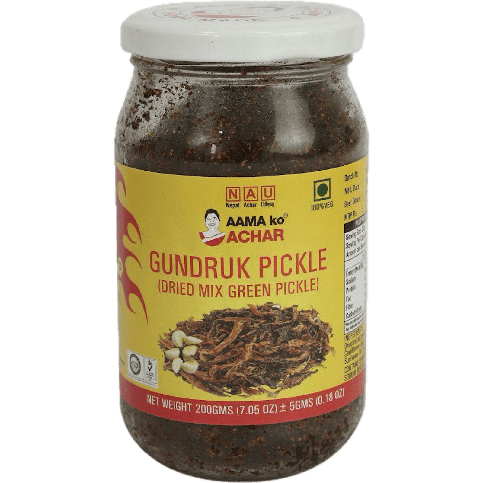 NG Gundruk Pickle 200 GM
