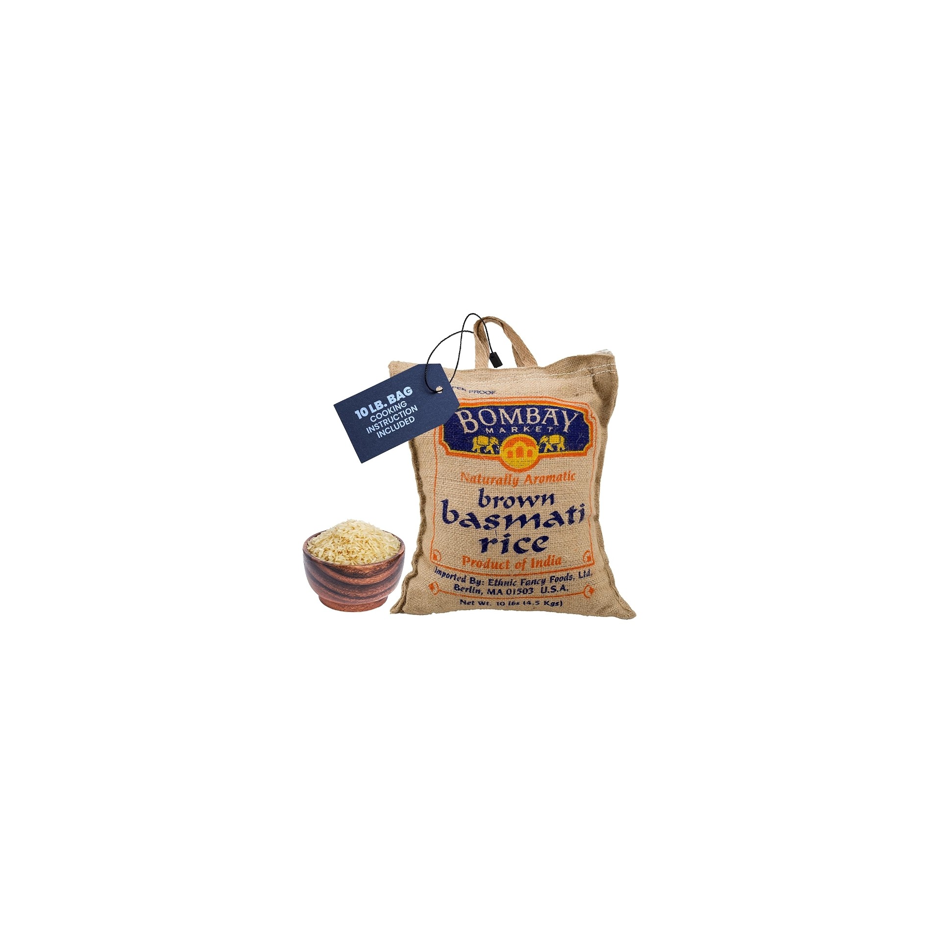 BOMBAY BASMATI RICE 10 LBS