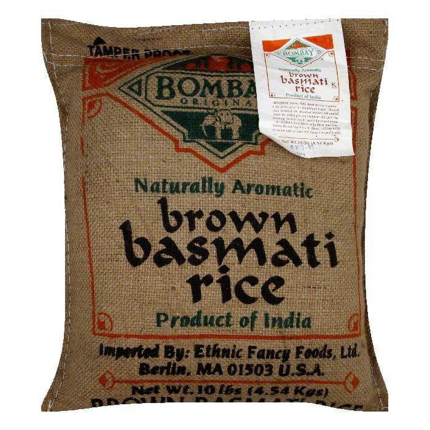 BOMBAY BROWN BASMATI 10 LBS