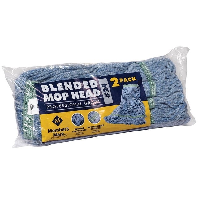 Member's Mark Blended Mop Head #24 2 Pack 2 PACK