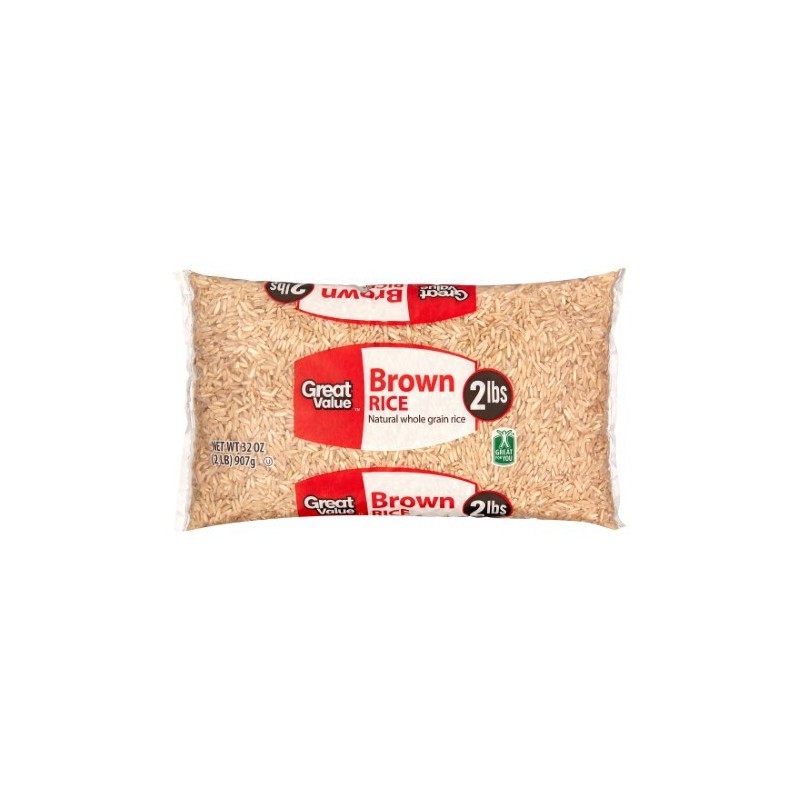 Great Value Rice Brown 1 LBS