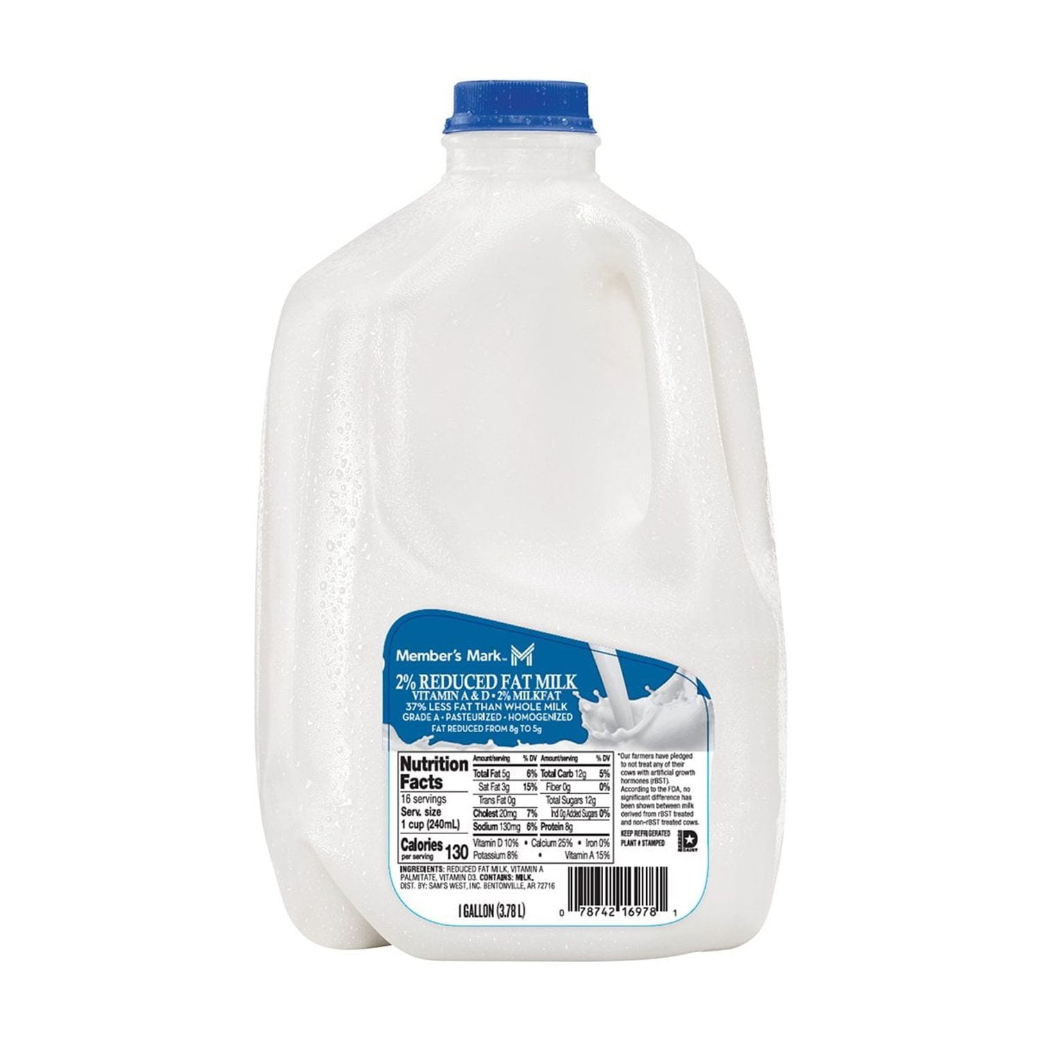 REDUCED FAT 2% MEMBERS MARK 1 GALLON