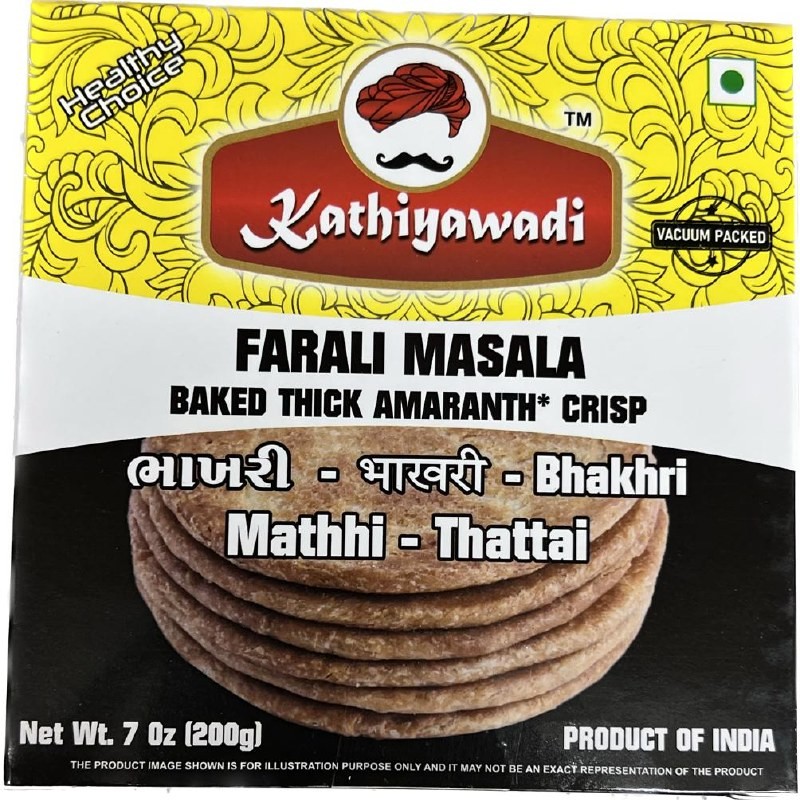 Kathiyawadi Farali Bhakhri 200 GM
