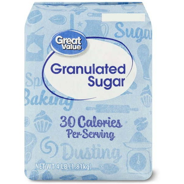 Great Value Pure Granulated Sugar