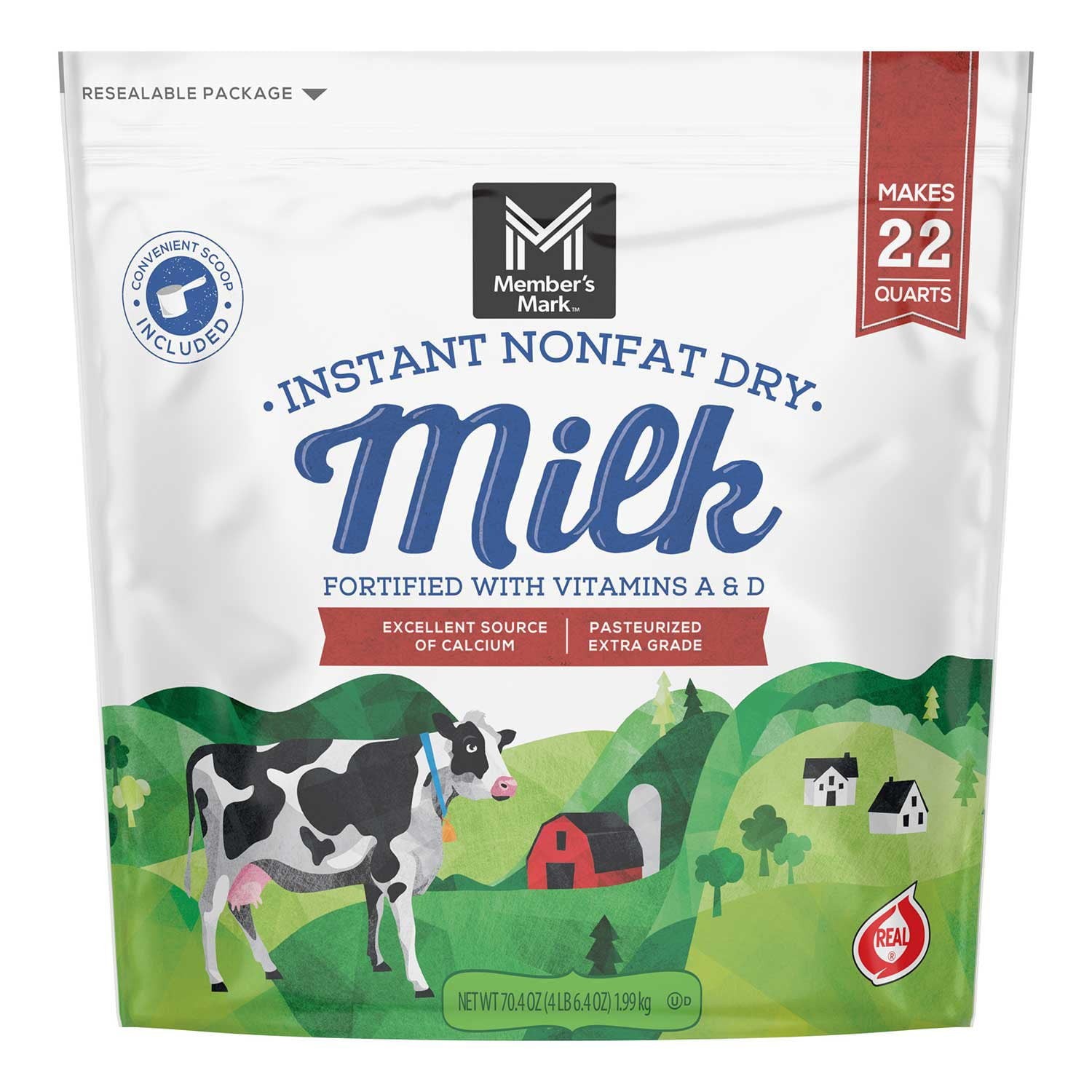 Members Mark Milk Powder 1.9 KG