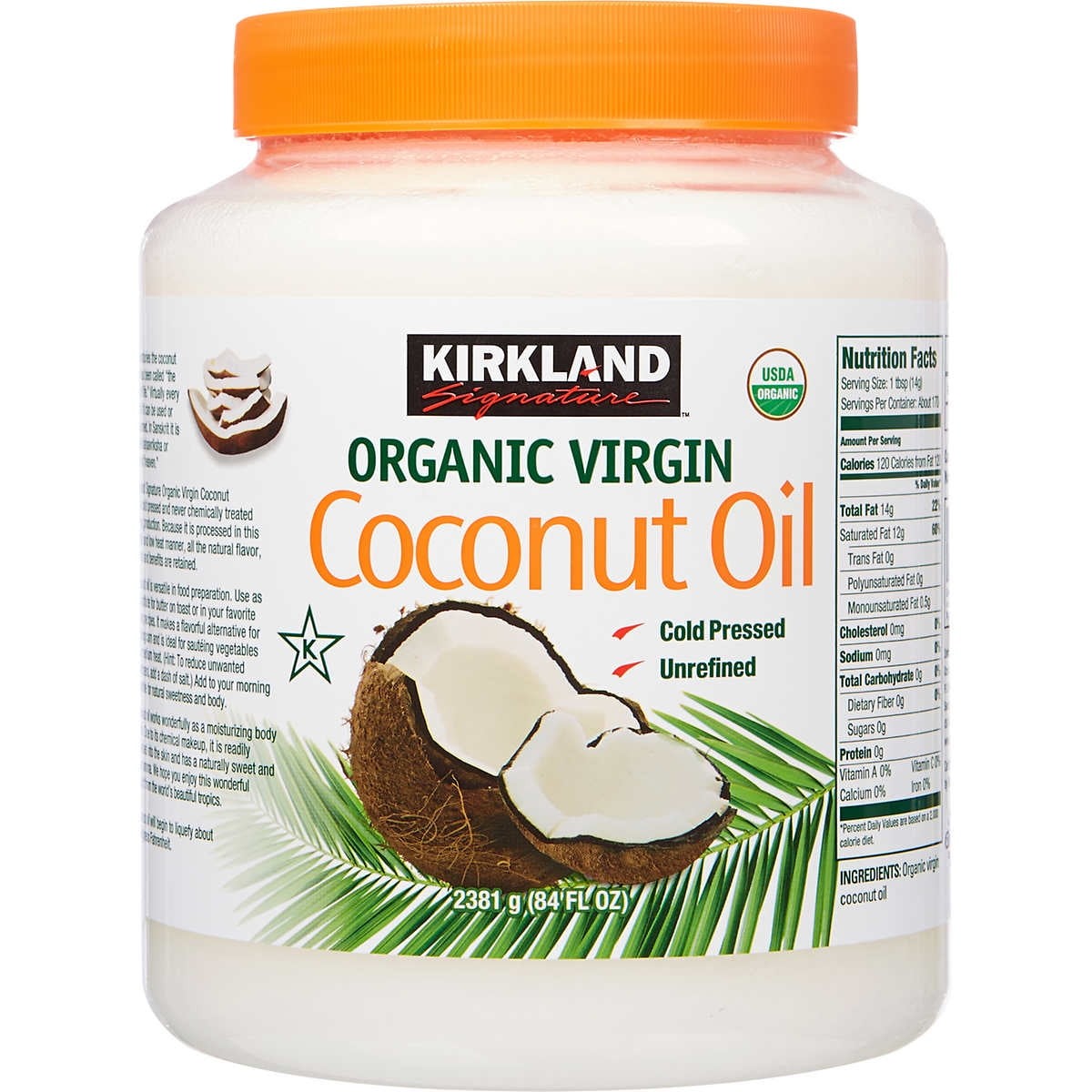 ORGANIC COCONUT OIL