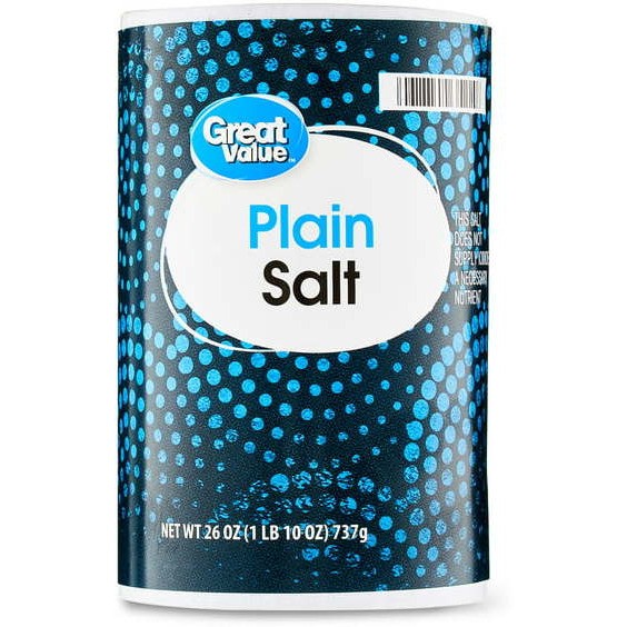 Great Value Plain Salt