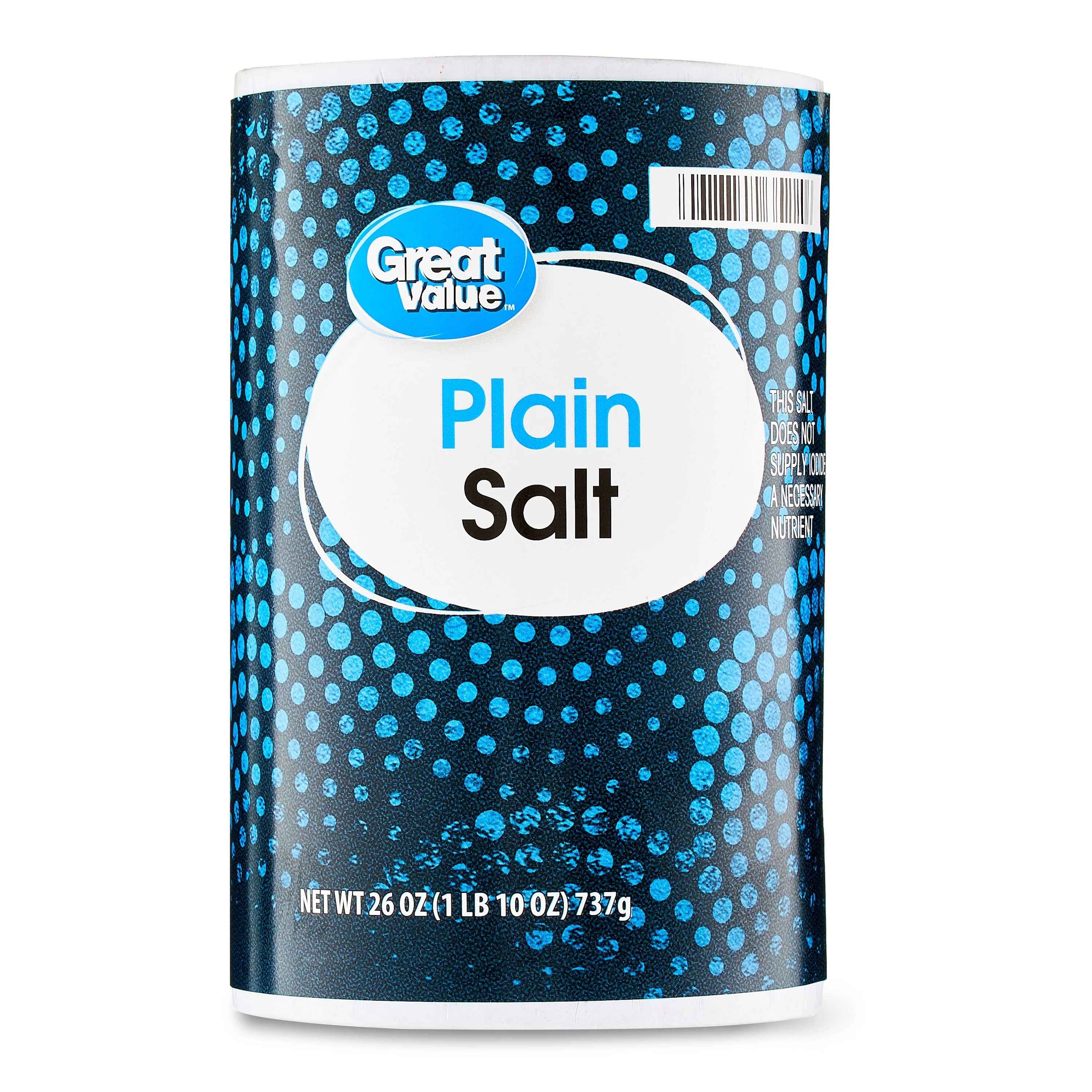 Great Value Salt 1.63 LBS