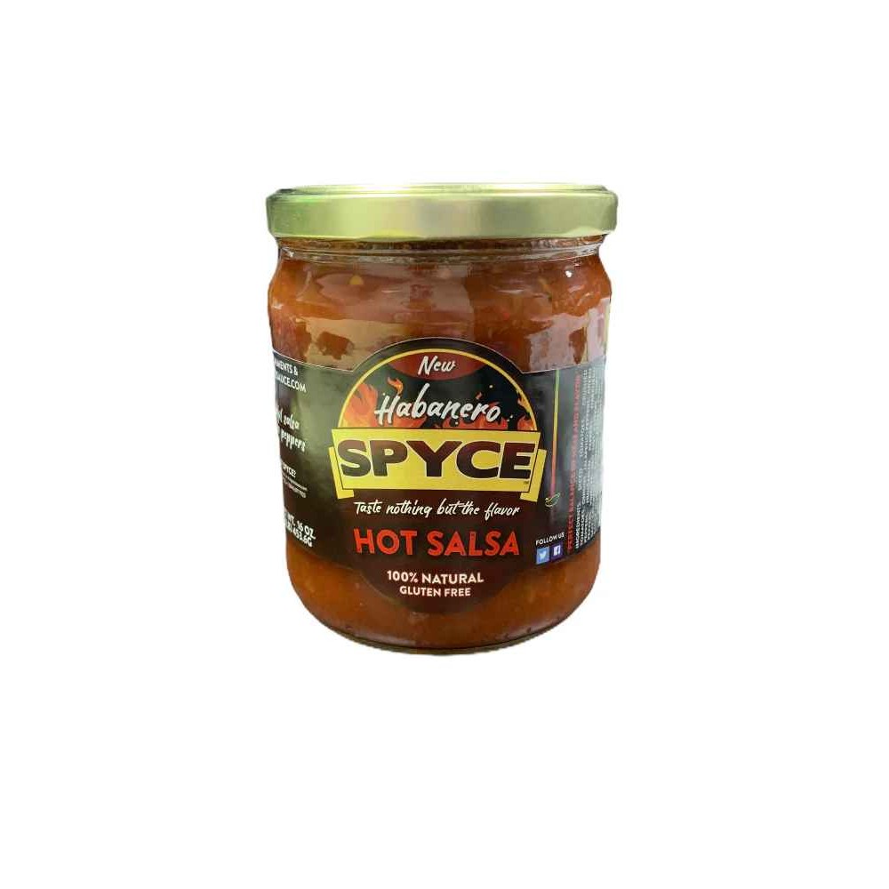 NEW HABANERO SPYCE HOT SALSA 16 OZ