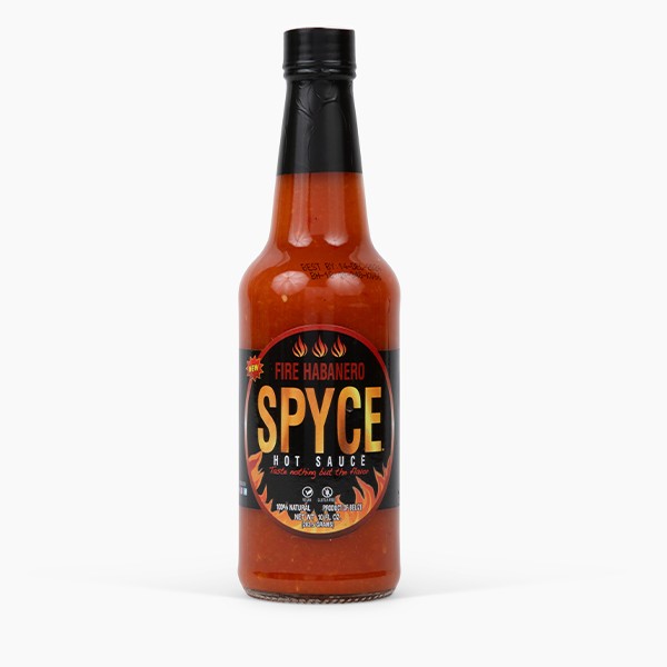 Fire Habanero Hot Sauce S P Y C E 10 FLOZ