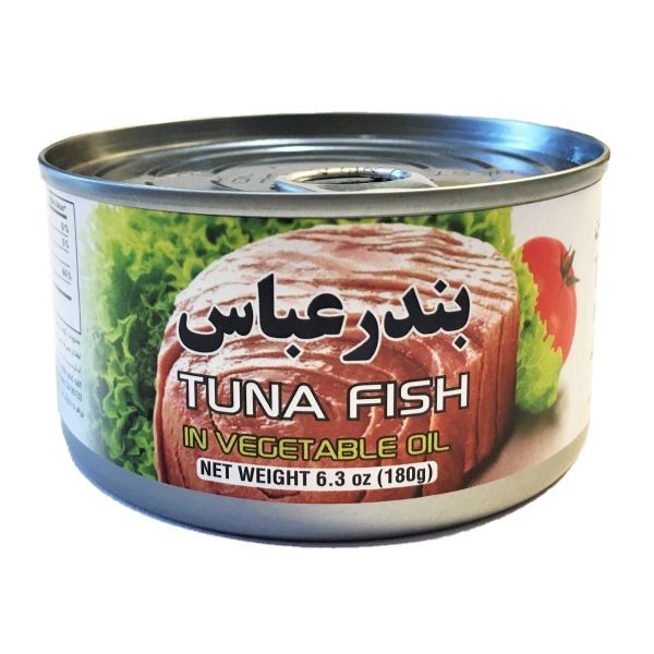 Bandar Abbas Tuna In Vegitable Oil 180 GM