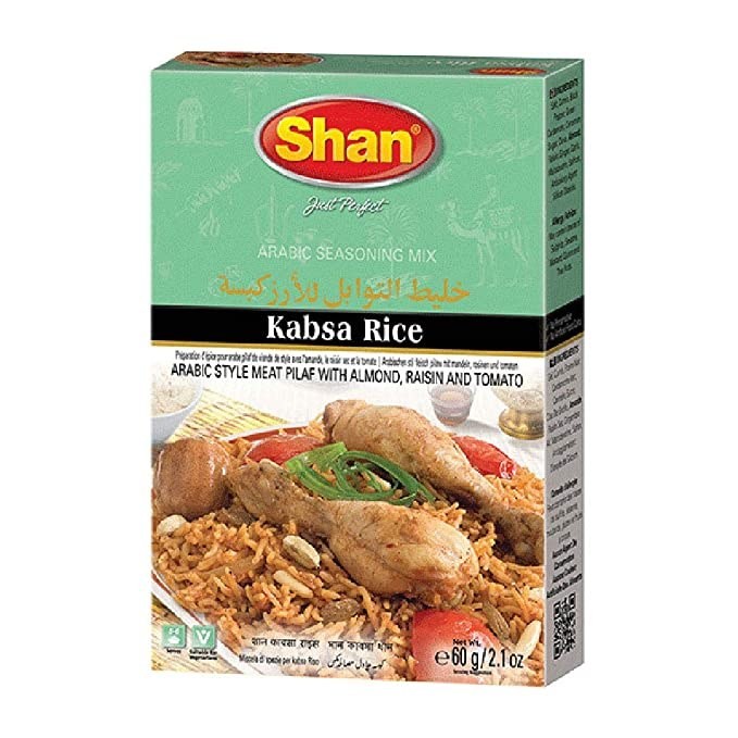 SHAN KABSA RICE MASALA 60 GM