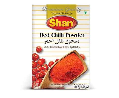 SHAN RED CHILLI POWDER 180 GM