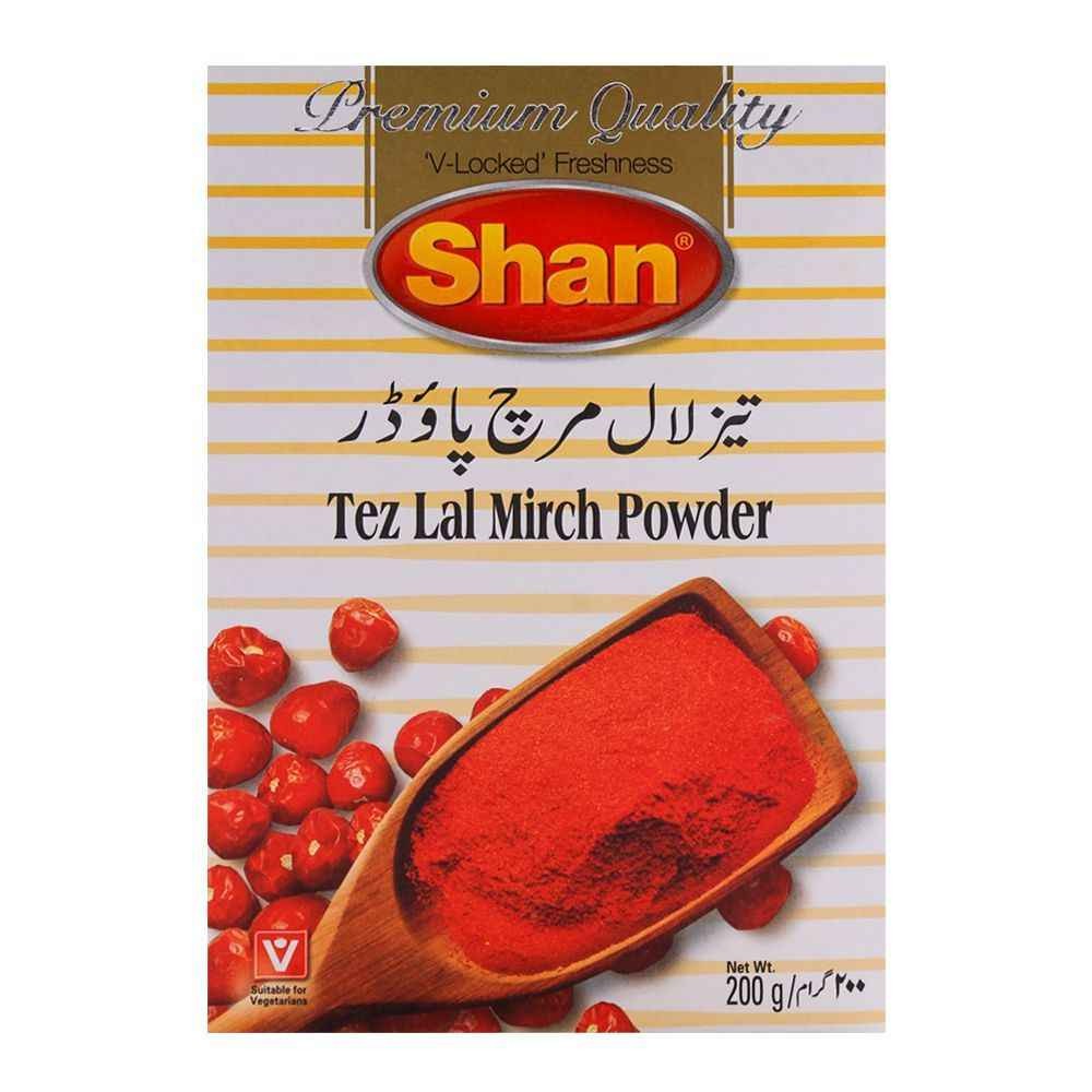 SHAN RED CHILLI POWDER 200 GM