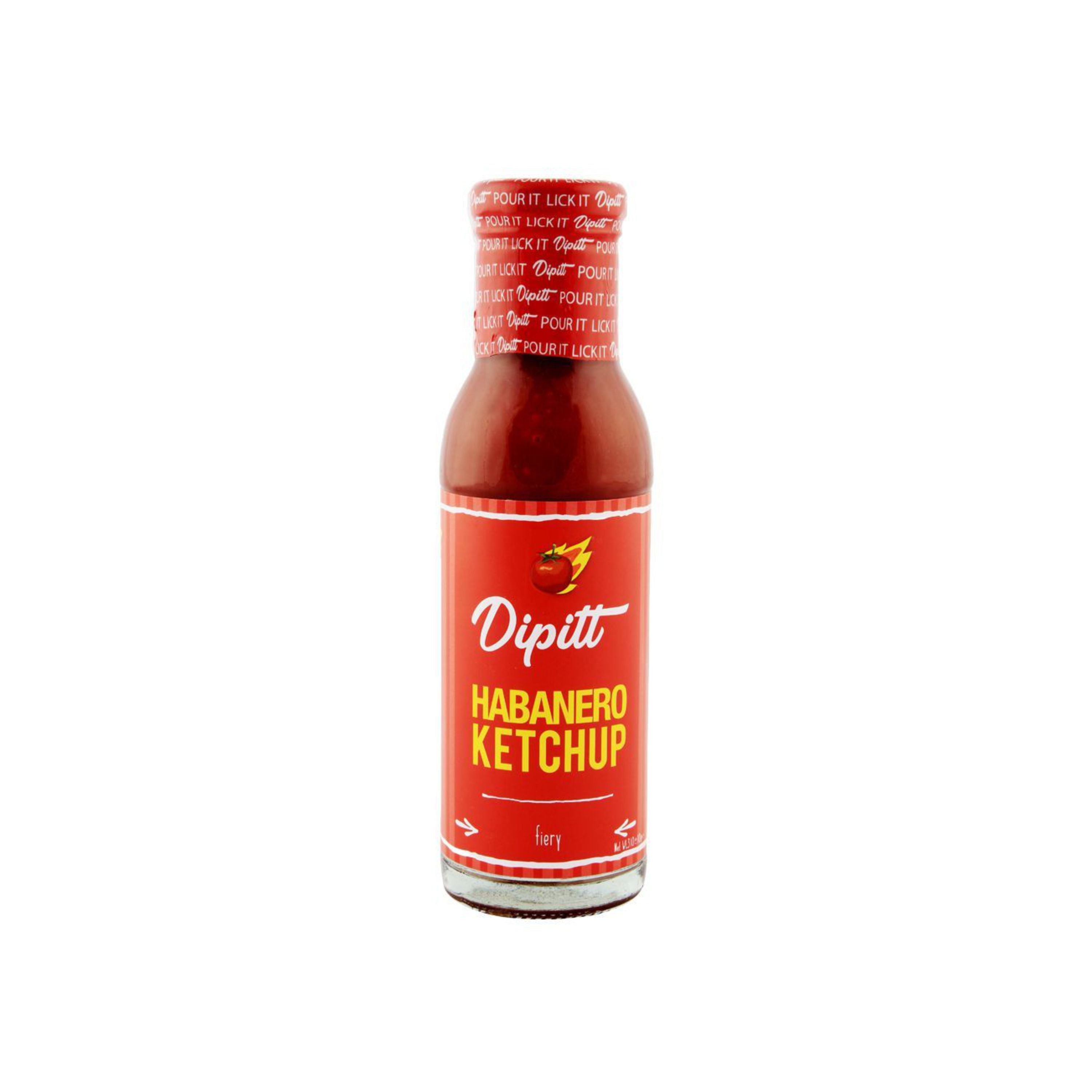DIPITT HABANERO KETCHUP 10.58 OZ