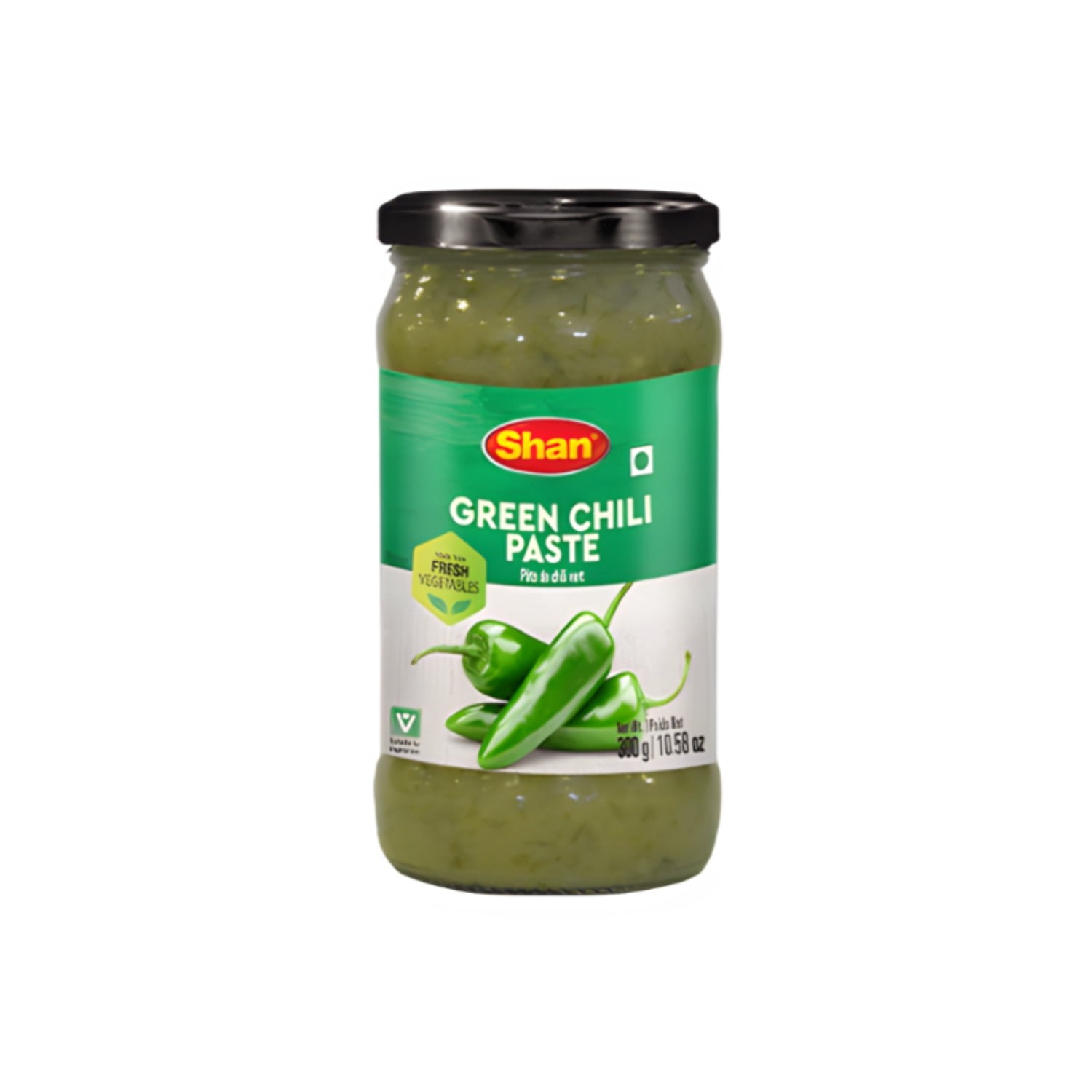 SHAN GREEN CHILI PASTE 300 GM