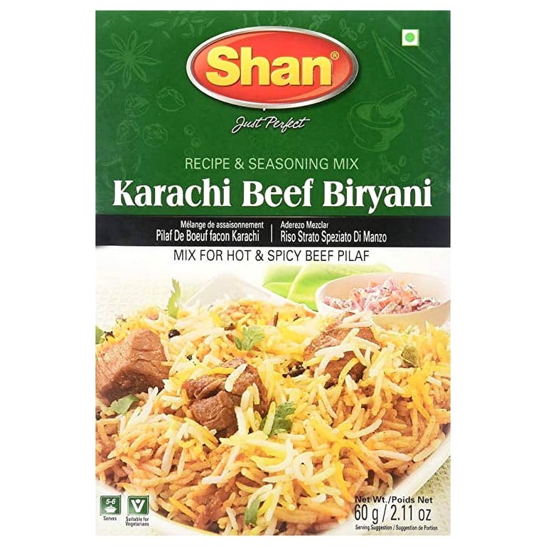 Shan Shan Karachi Beef Biryani 2.1 OZ
